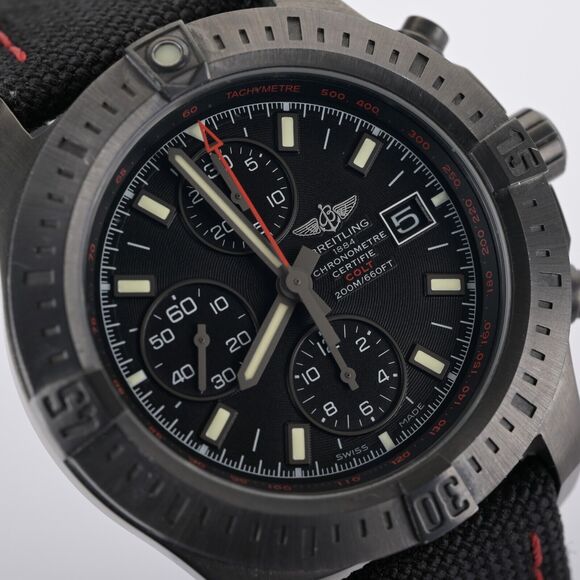 Breitling Colt Chrono 44 M13388 Limited Edition PVD Black Automatic Men's Watch - Picture 10 of 11
